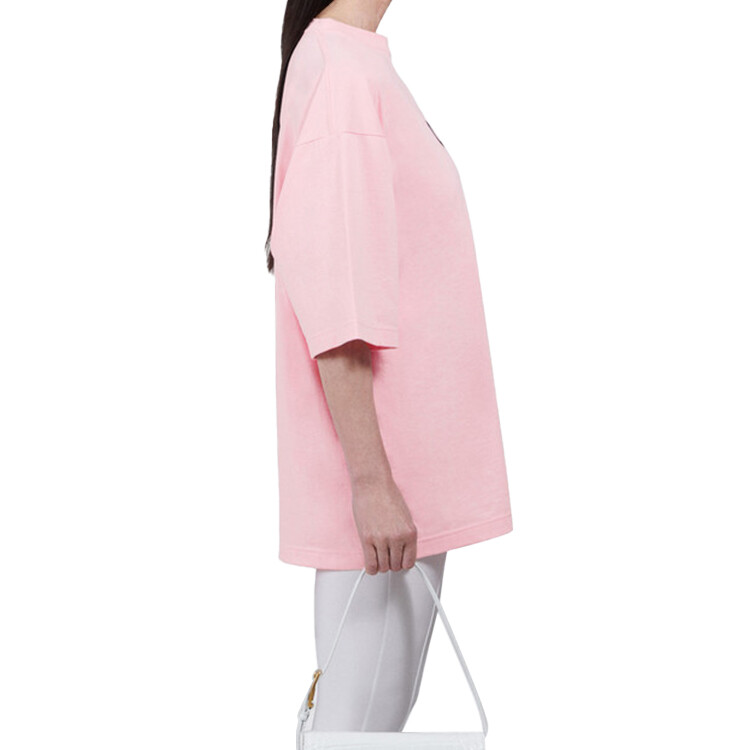 Футболка женская Balenciaga Crew, розовый — фото 4