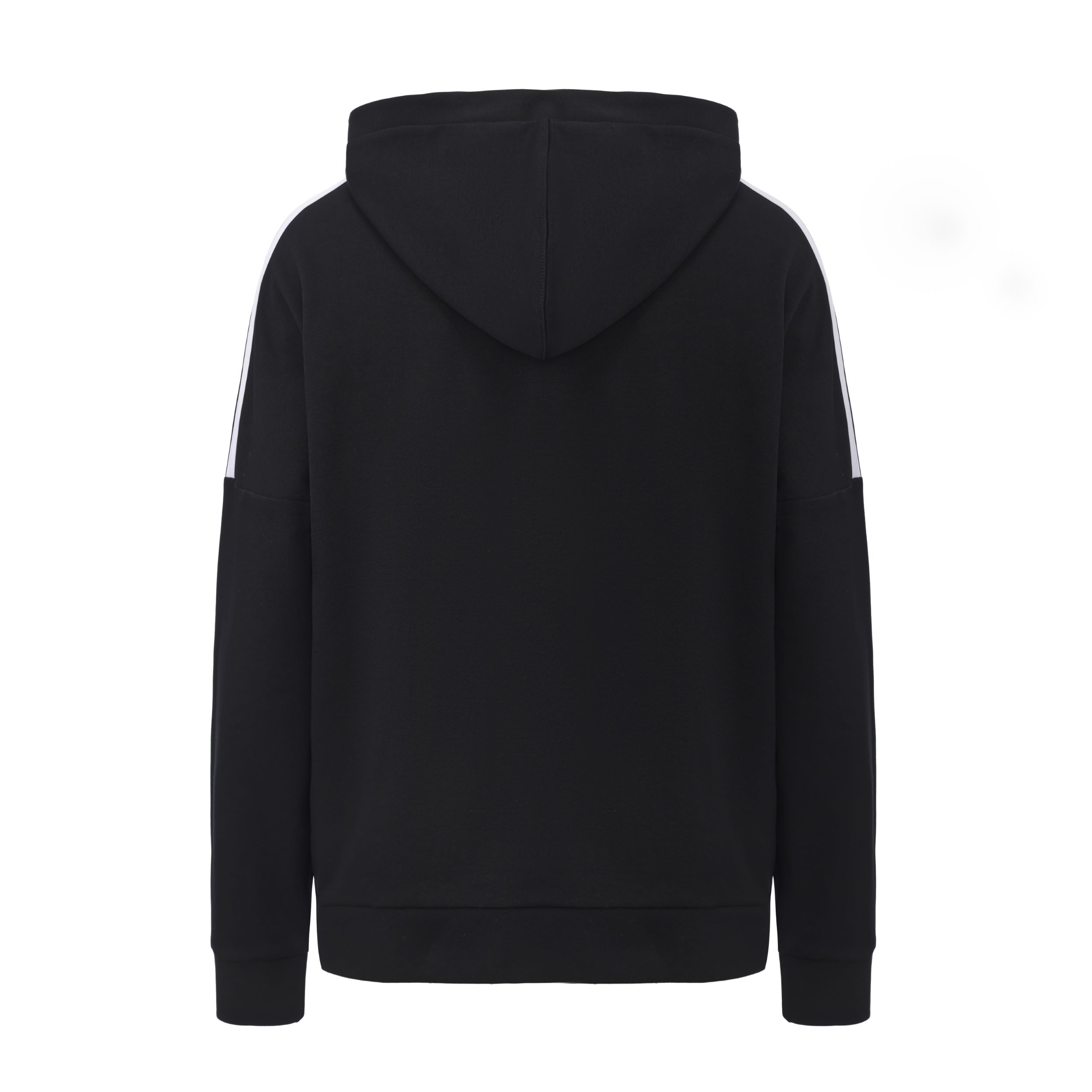 Повседневная спортивная одежда унисекс Adidas, set (черный and белый hoodie top+черный and белый straight fit pants) — фото 4