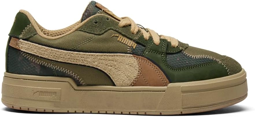 

Мужские кроссовки PUMA Ca Pro Camouflage с шнуровкой, повседневные - зеленые