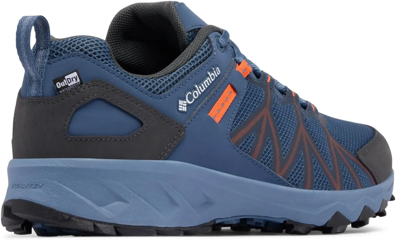 Мужские треккинговые кроссовки Columbia Peakfreak II Outdry, оранжевый — фото 2