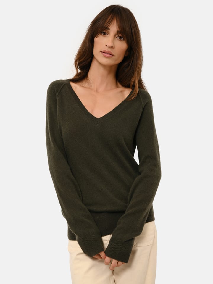 

Кашемировый пуловер Just Cashmere, темно-зеленый