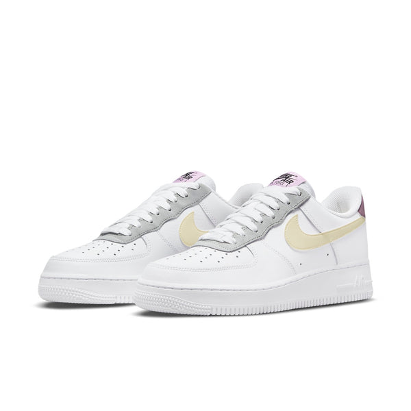 Кроссовки air force 1 white lemon drop' Nike, белый — фото 3