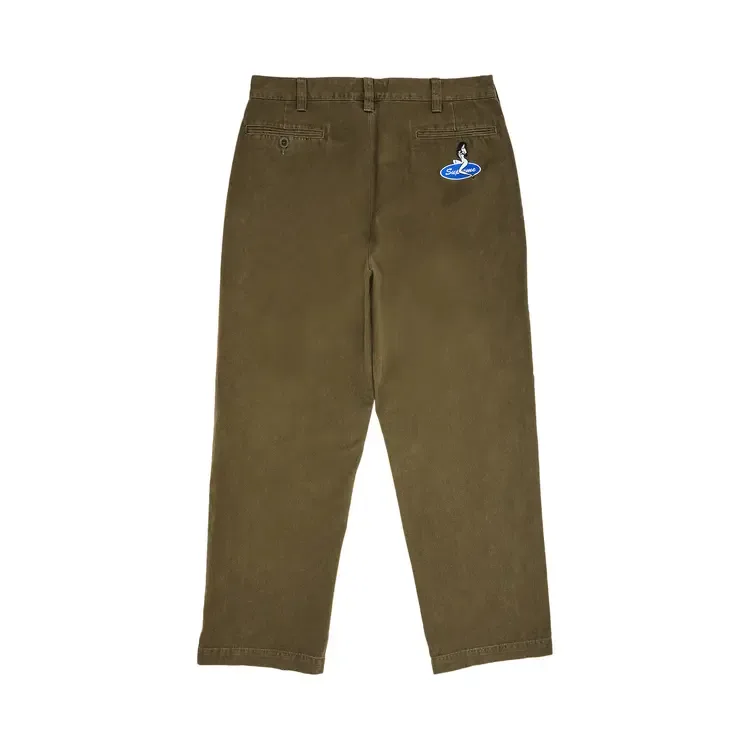 Брюки-чиносы Supreme 'Olive' — фото 2