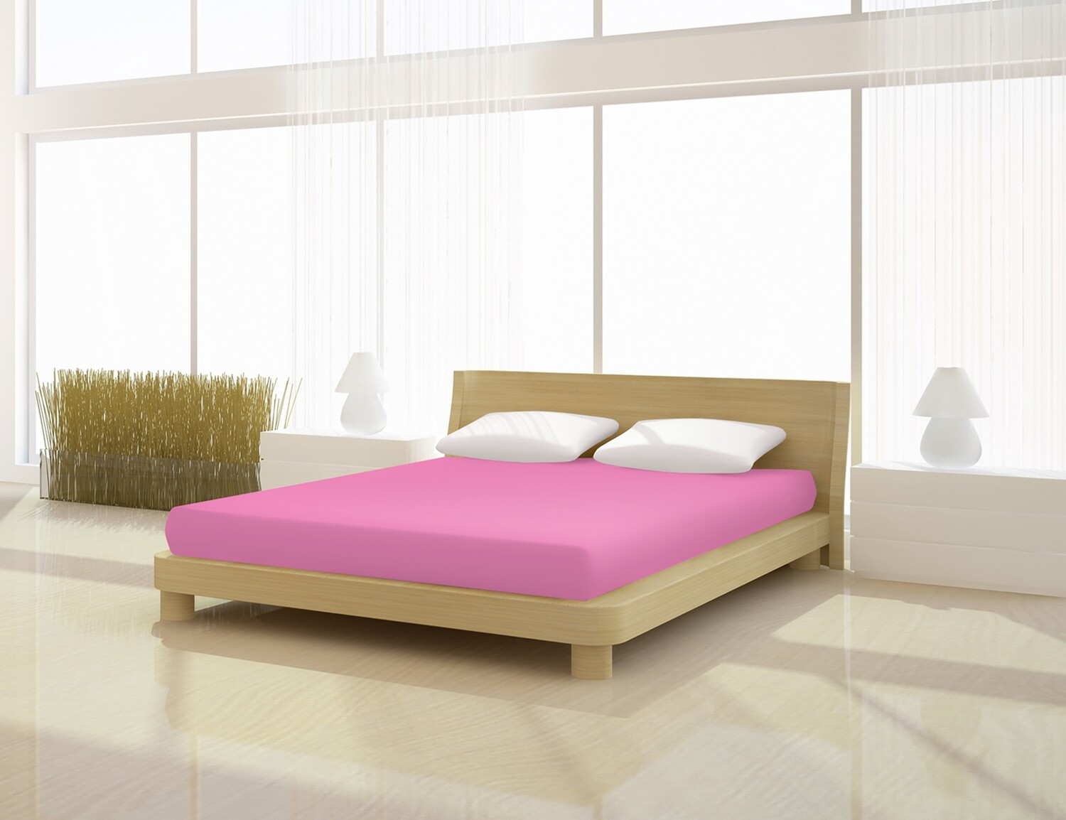 

Простыня Mr.Sandman Jersey classic 90 100 x 200 см, розовый