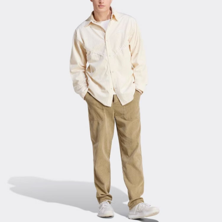 Рубашка мужская ADICOLOR Wonder White Adidas Originals, цвет Wonder White — фото 4