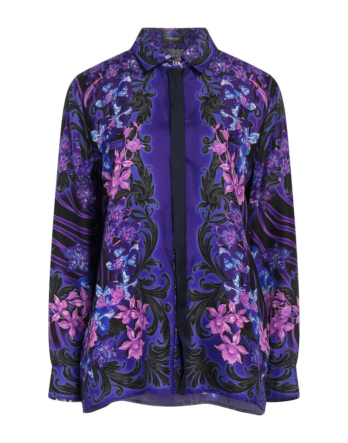 

Рубашка Versace, фиолетовый