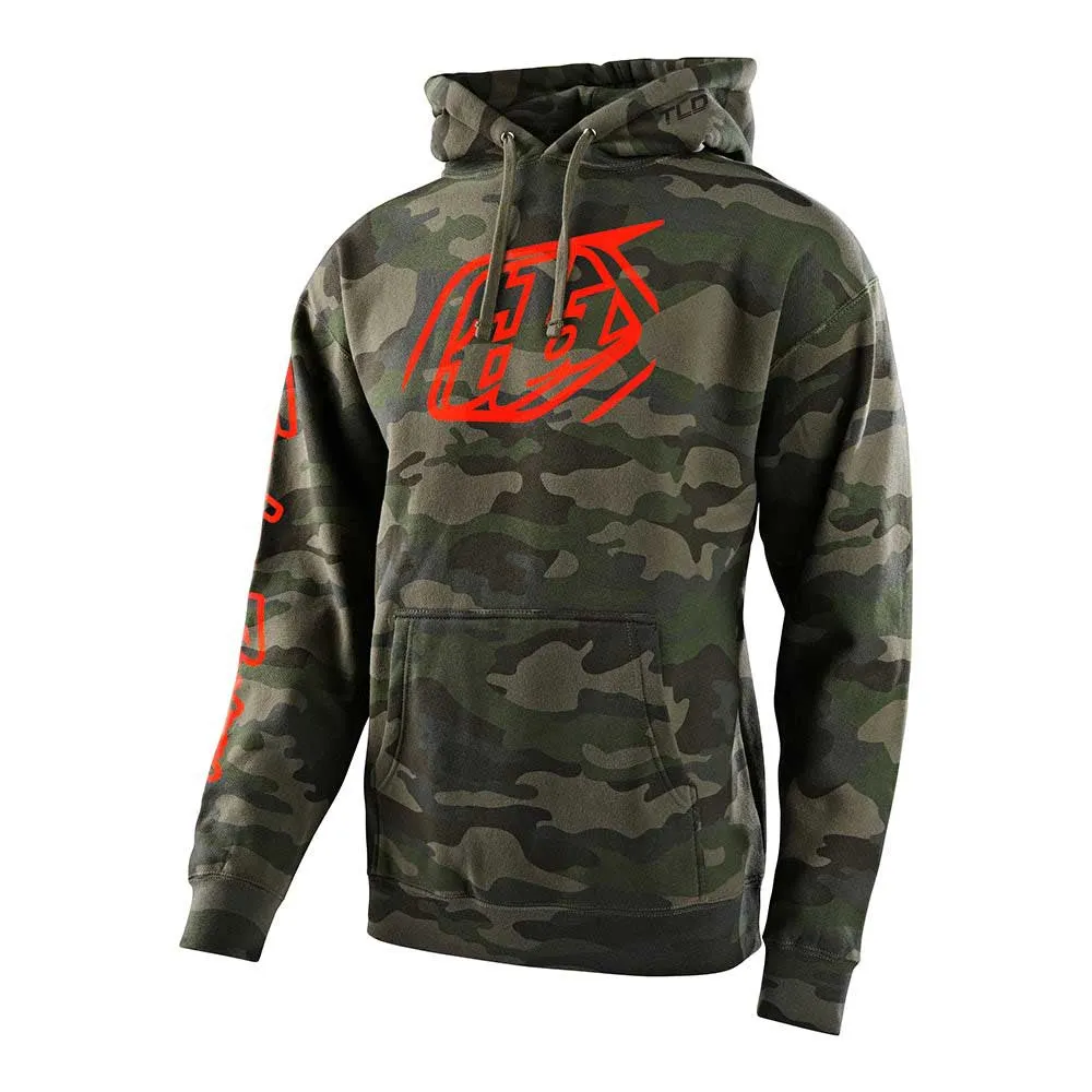

Худи Troy Lee Designs Cropped Badge, зеленый