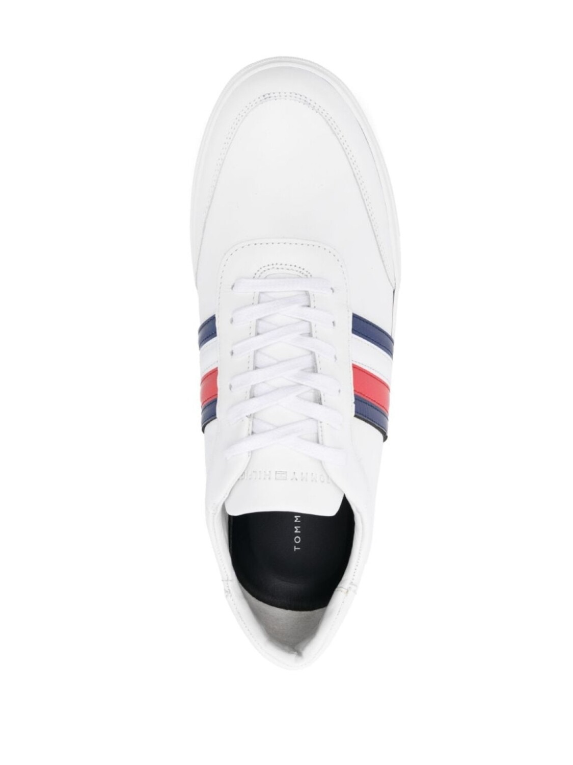 Кроссовки Tommy Hilfiger With Logo, белый/черный/красный — фото 4