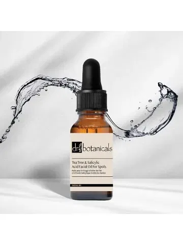 Масло для лица Dr Botanicals — С салициловой кислотой и чайным деревом, 15 мл — фото 3