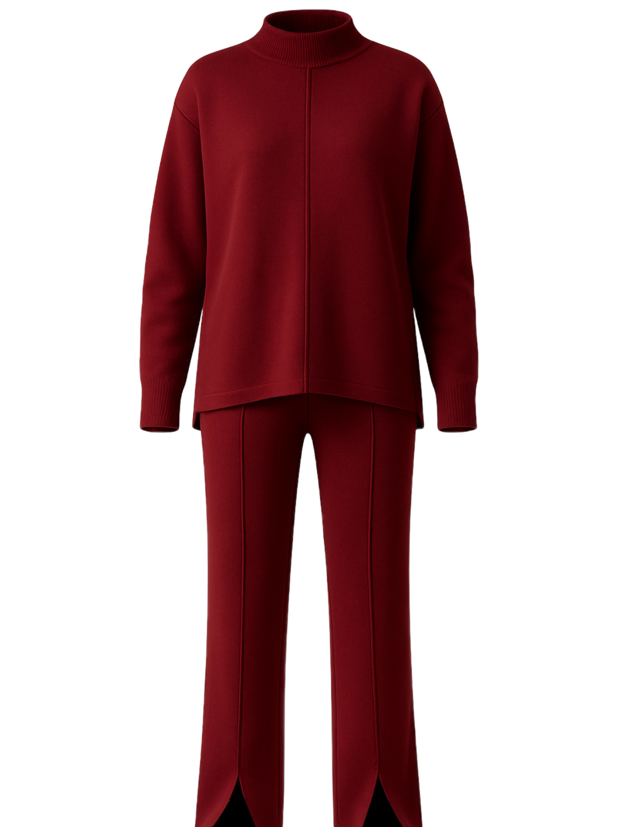 

WOMAN VISION Костюм-двойка в цвете винный красный