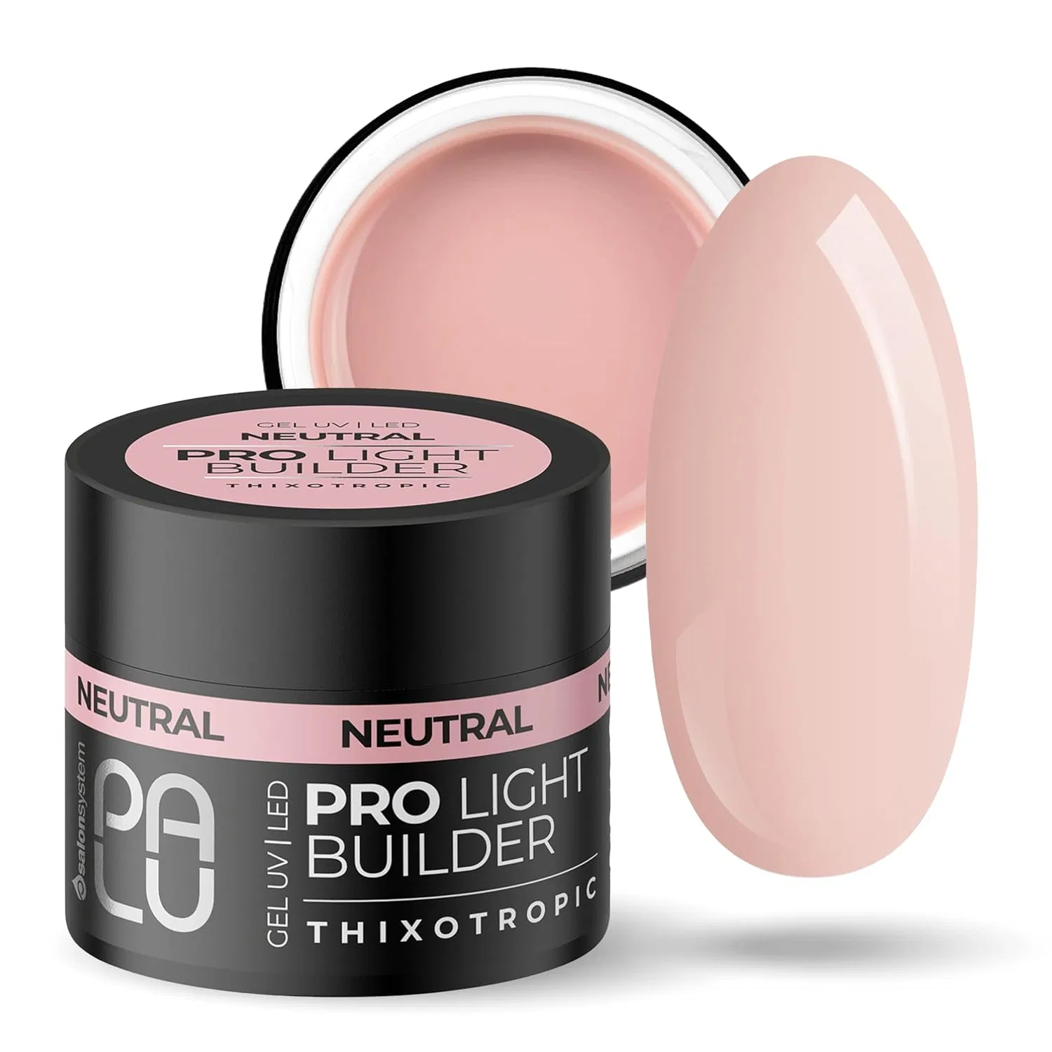 Palu Builder Gel для гелевых ногтей, 45 г, нейтральный Palu Salon System, Neutral
