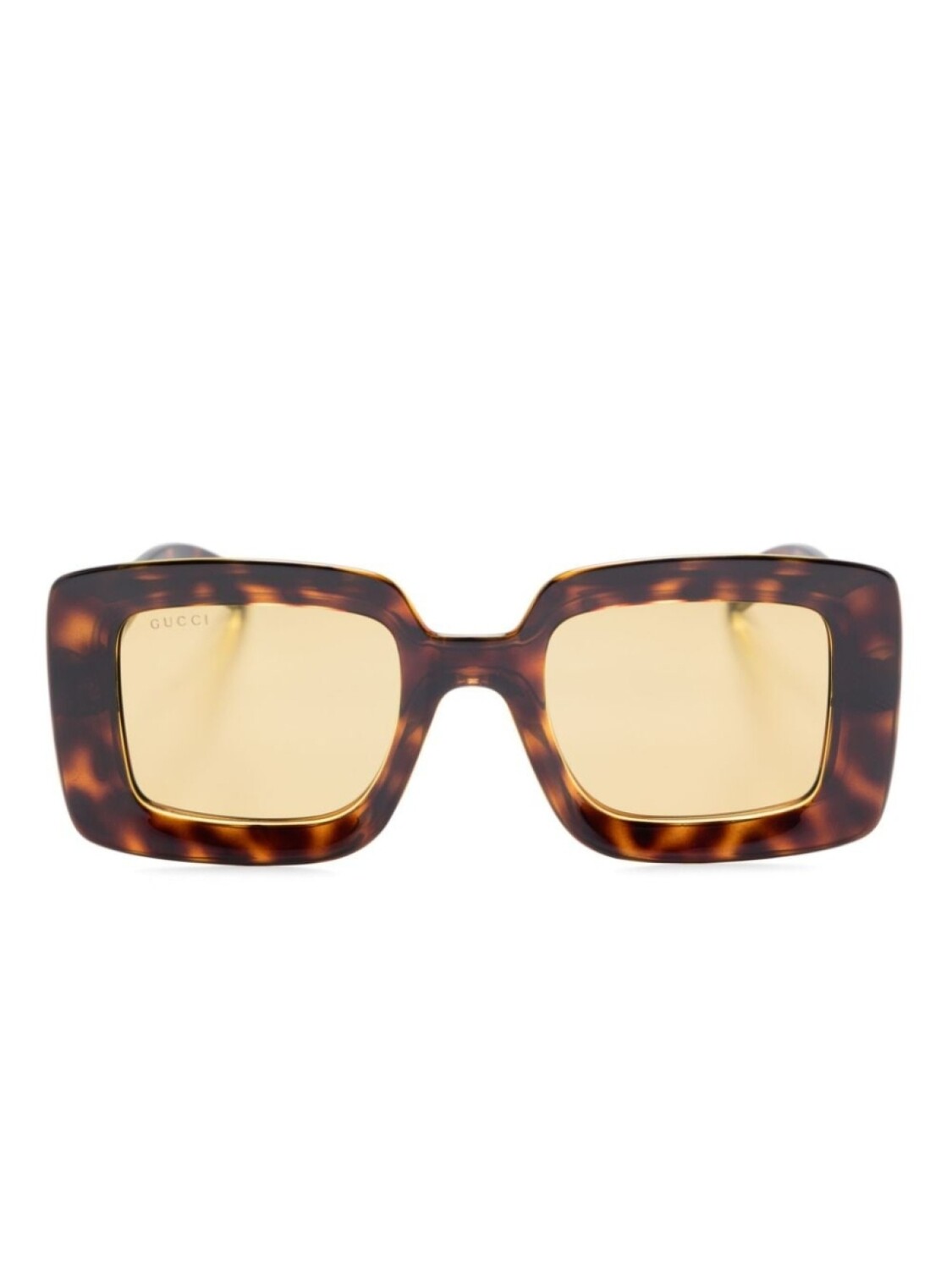 

Солнцезащитные очки Gucci Eyewear в квадратной оправе, коричневый