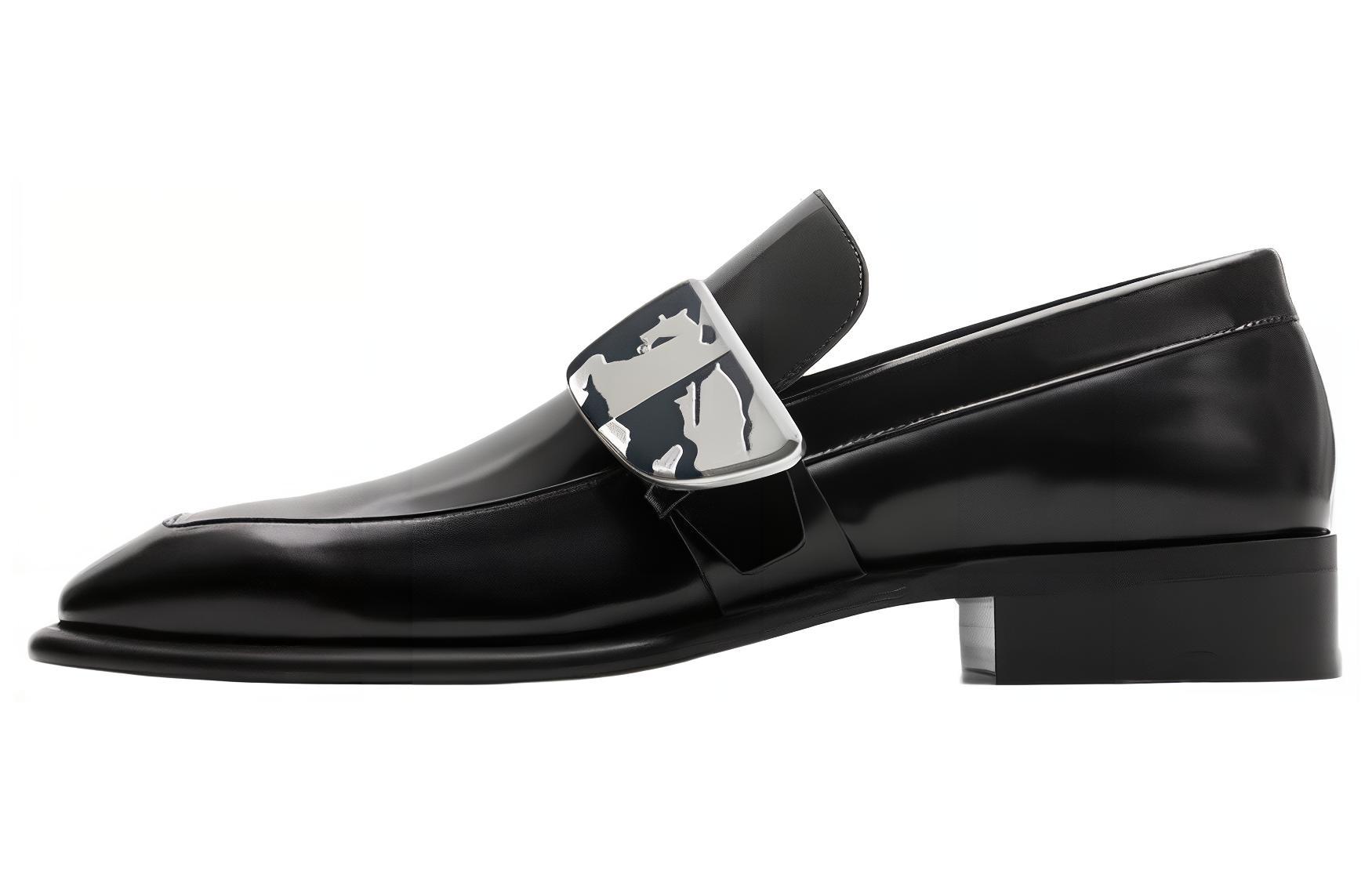 

Burberry Кожаные мокасины Shield