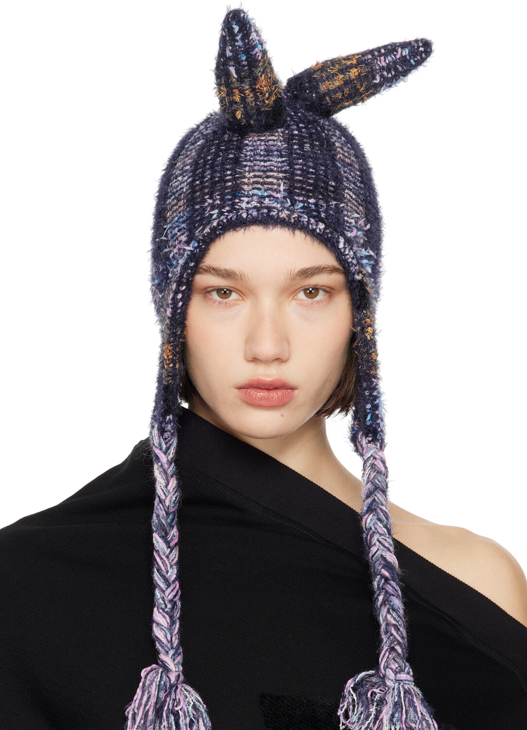 

Фиолетовая шапка Vitelli Edition Spiky Collina Strada, Vitelli purple plaid