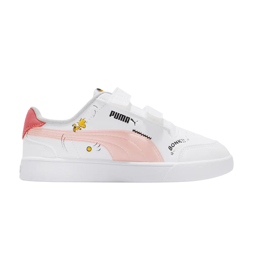 

Кроссовки Peanuts x Shuffle Little Kid Puma, белый