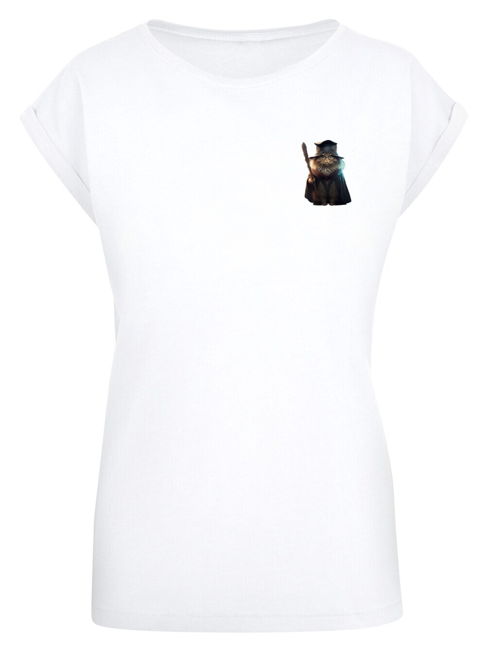 

Рубашка F4Nt4Stic Wizard Cat, белый