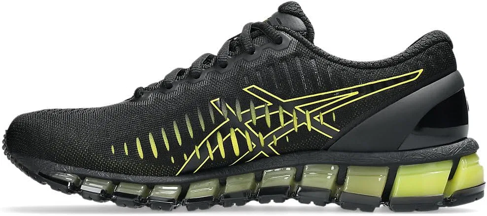 Мужские кроссовки ASICS Gel-Quantum 360 IS, Black Bright Yellow — фото 2