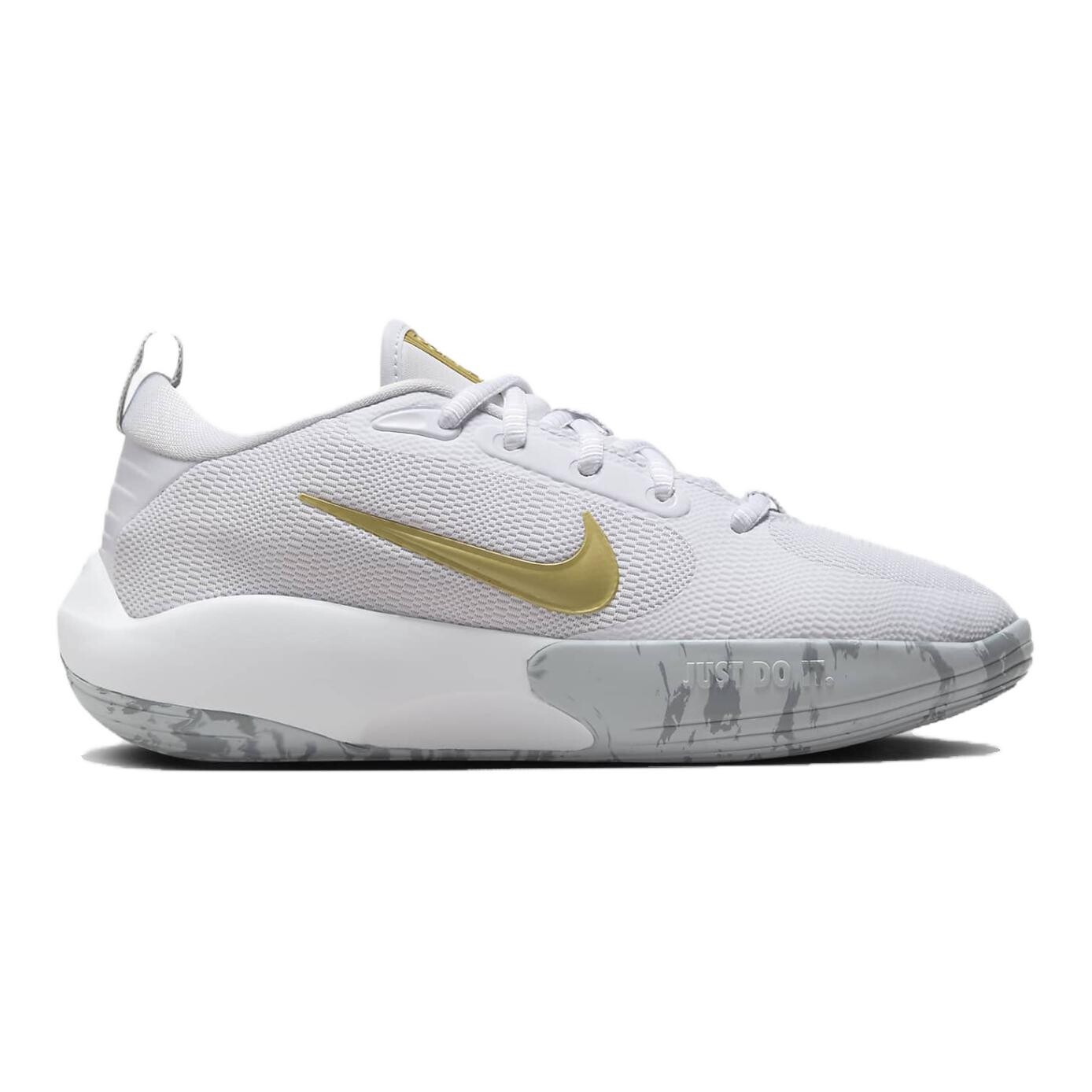 Детские баскетбольные кроссовки ISOFLY GS Low-top, белые/холодно-серые Nike, белый — фото 2