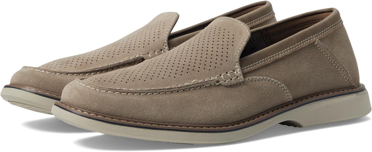 

Кроссовки Otto EZ Moccasin Toe Slip-On Easy On Loafer Nunn Bush, цвет Tan, Серый, Кроссовки Otto EZ Moccasin Toe Slip-On Easy On Loafer Nunn Bush, цвет Tan