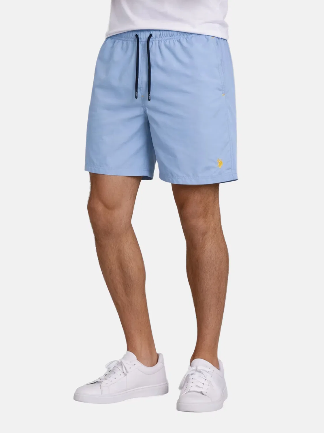 Обычные пляжные шорты U.S. Polo Assn., Light Blue — фото 4