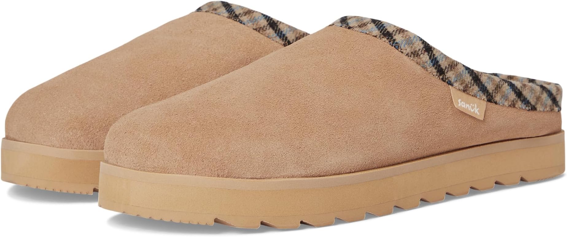Тапочки Sanuk Women's Cloud Lounger, Tan Suede