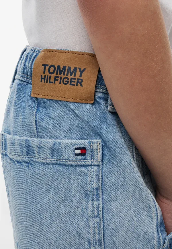 Шорты джинсовые Tommy Hilfiger, деним светлый — фото 4