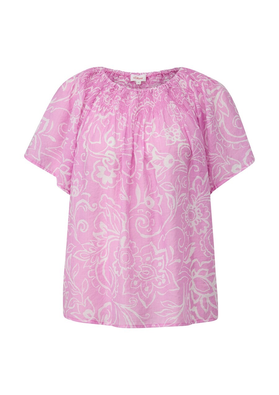

Блузка с коротким рукавом s.Oliver Blouse, розовый