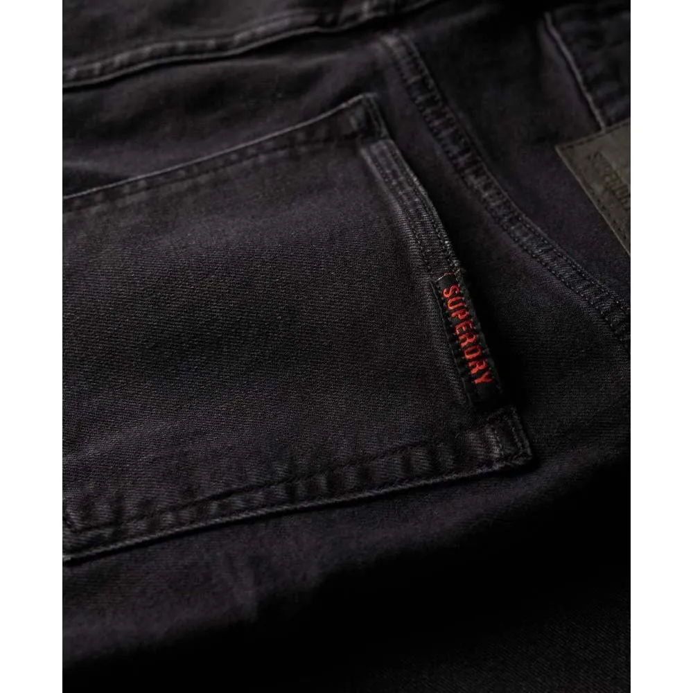 Джинсы Superdry Vintage Skinny Fit, черный — фото 3