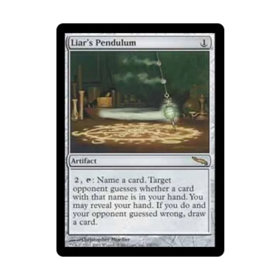 

CCG Маятник лжеца (клавиша R), MTG - Mirrodin