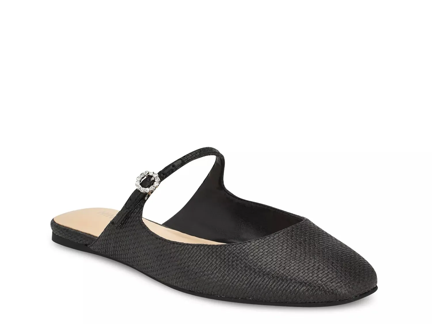 Nine West Девять мулов West Lohla, черный