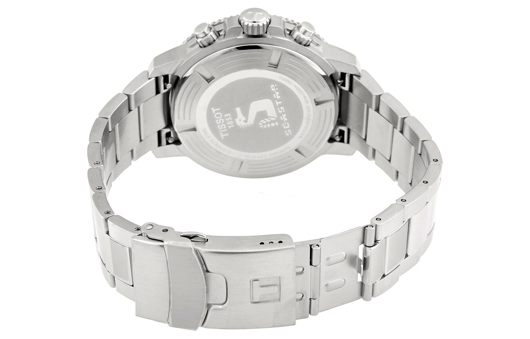 

T Sport, Starfish Collection Кварцевый механизм Мужские часы 45.5 мм Синий циферблат Корпус из нержавеющей стали TISSOT