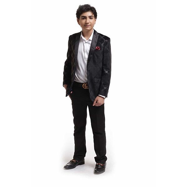 

Детская куртка slim fit в клетку Elie Balleh