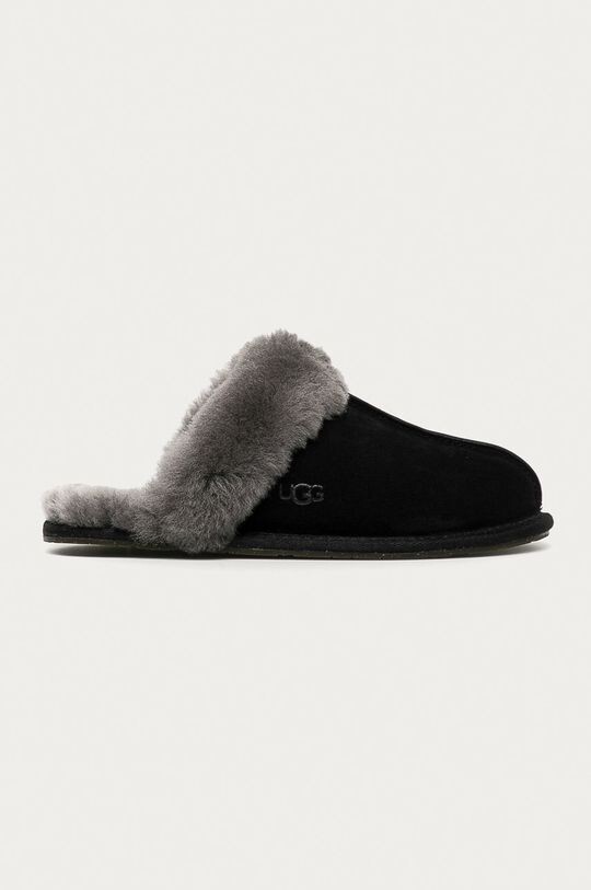Замшевые тапочки Scuffette II Ugg, черный