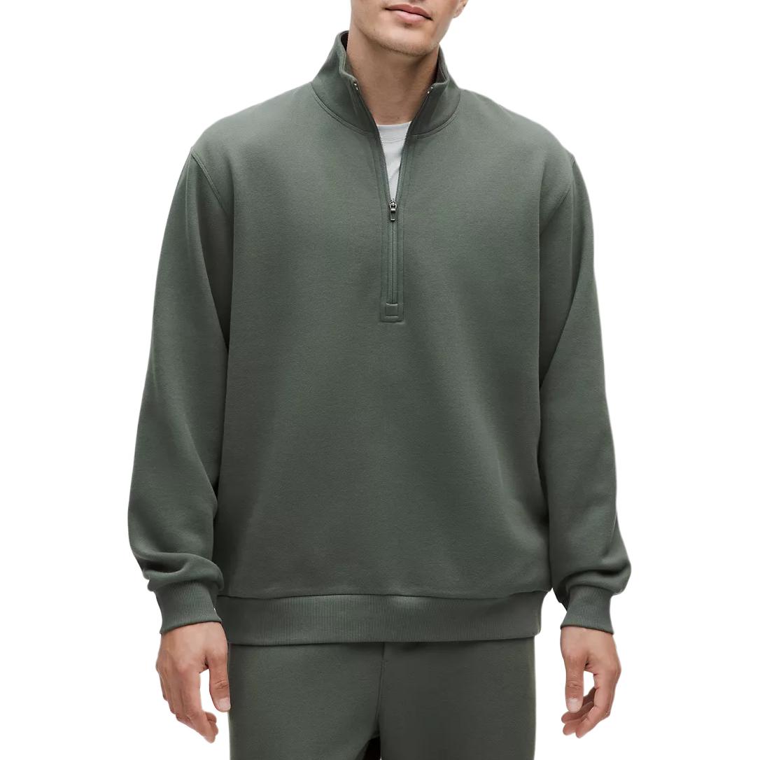 

Мужская толстовка Steady State с половинной молнией Lululemon, palm зеленый/plmd