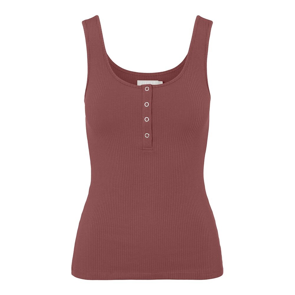 

Футболка Pieces Kitte BC Sleeveless U Neck, коричневый