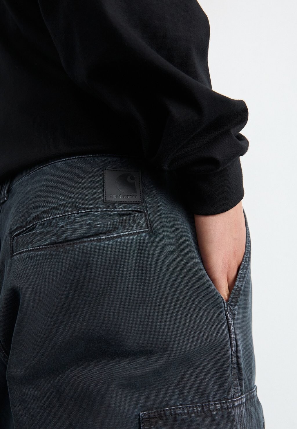 

Брюки карго STANTON PANT Carhartt WIP, черный деним