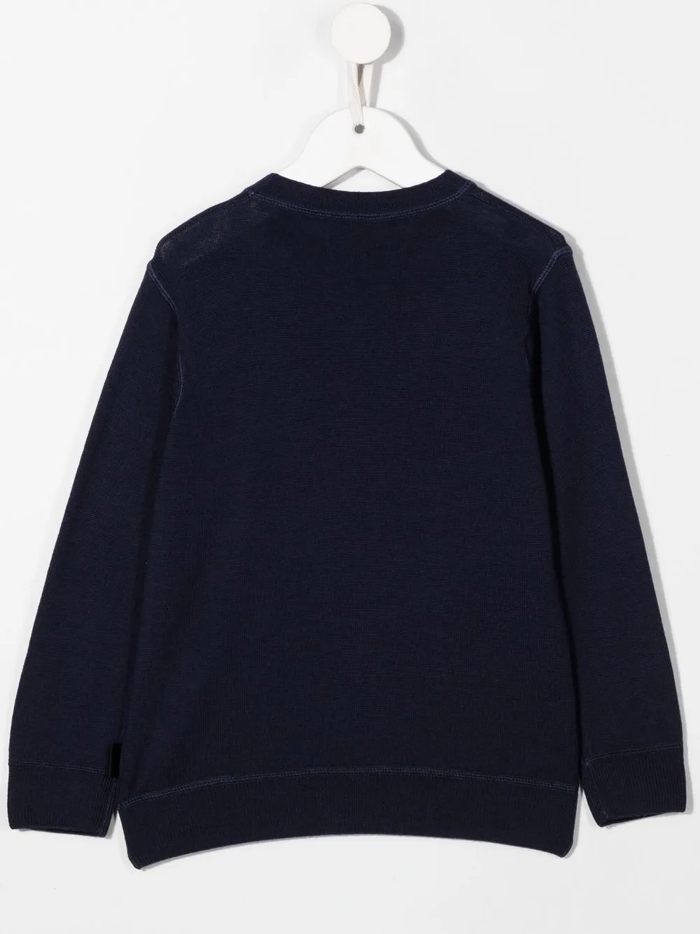 Толстовка Maglia Tricoverde Mimetico Aspesi Kids, синий — фото 2
