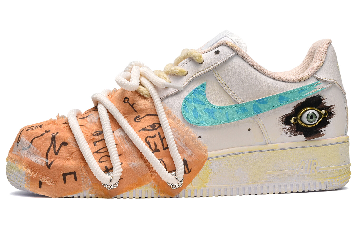 

Кроссовки для скейтбординга Air Force 1 женские с низким верхом, белые/королевские/зеленые Nike, Зеленый, Кроссовки для скейтбординга Air Force 1 женские с низким верхом, белые/королевские/зеленые Nike