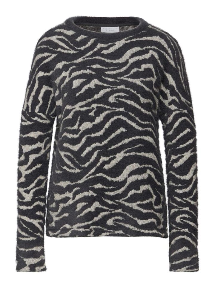 

Street One Рубашка с длинными рукавами темно-серого цвета