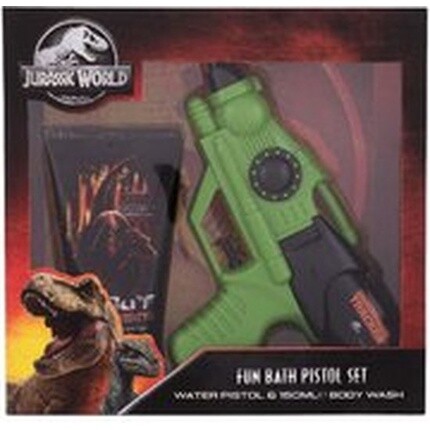 Fragrances For Children Подарочный набор Jurassic World гель для душа 150 мл + Водный пистолет — фото 2