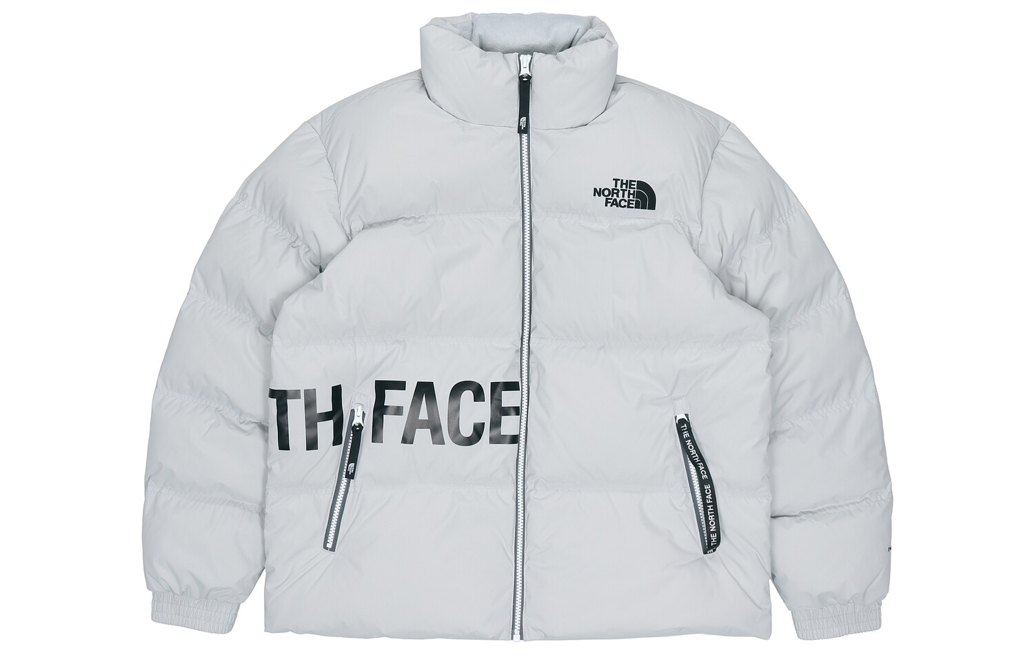 

Стеганая куртка унисекс холодный серый The North Face, серый