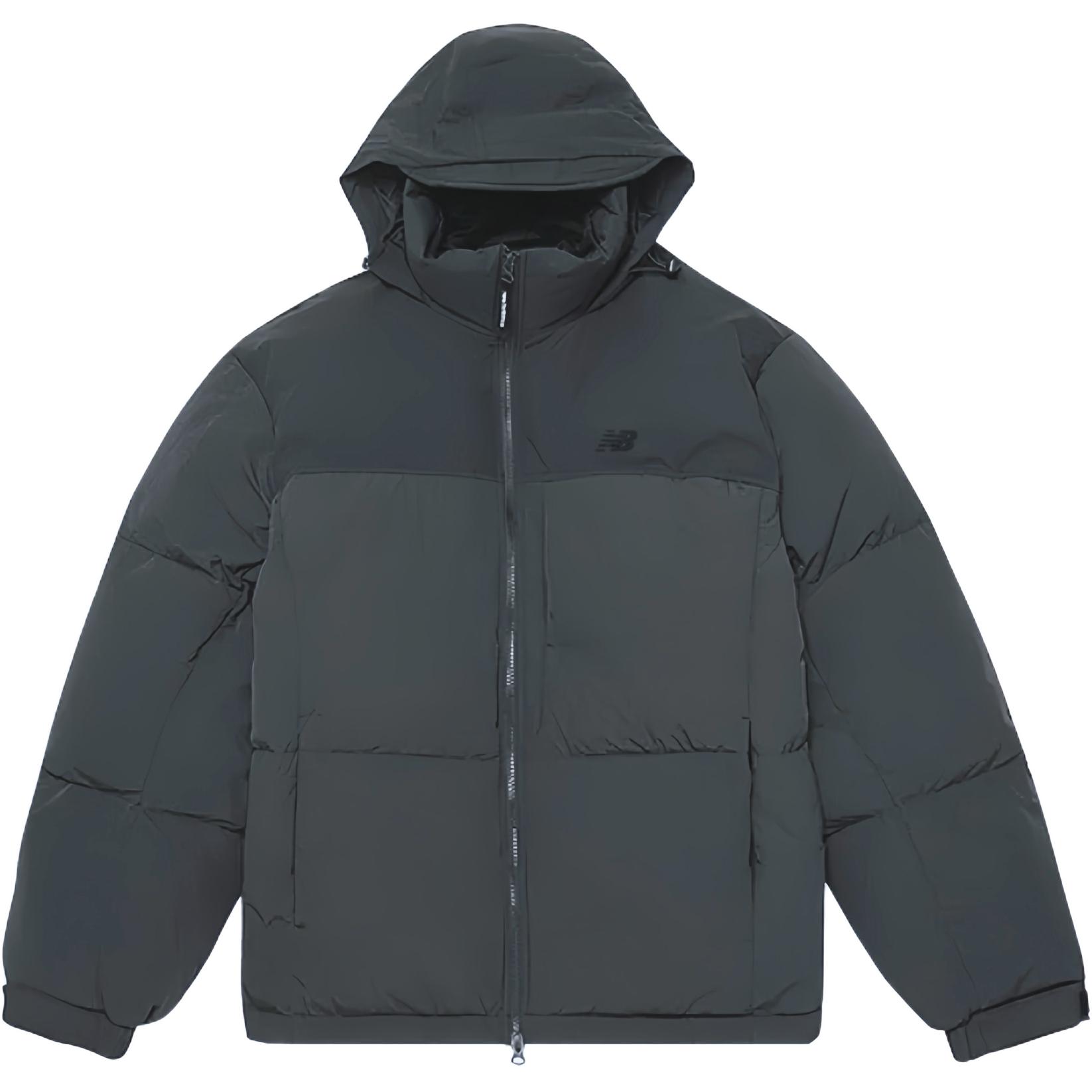 

New Balance Пуховик унисекс черный, Black