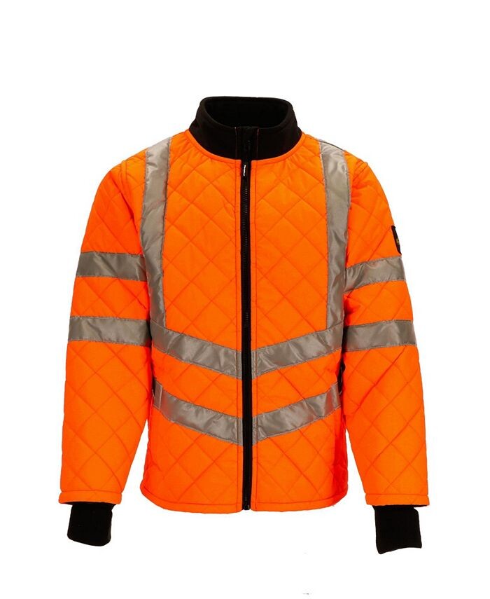 

Стеганая водоотталкивающая куртка Hi Vis Diamond RefrigiWear, оранжевый