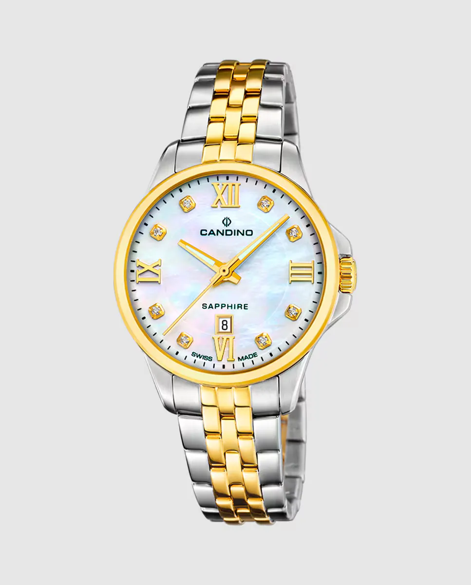 

C4767/1 Lady Elegance разноцветные женские часы из стали Candino, мультиколор