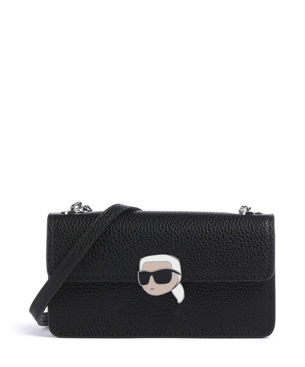 

Кошелек Ikon из переработанного полиуретана полиуретан Karl Lagerfeld, черный
