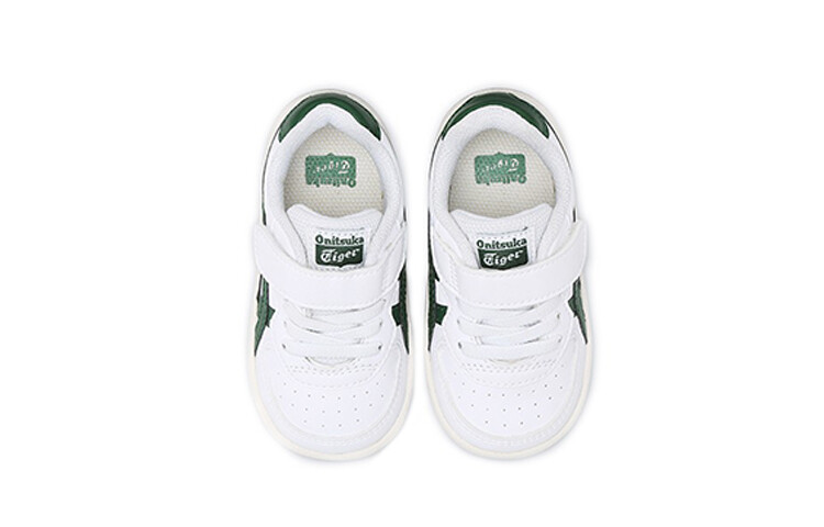 Кроссовки Onitsuka Tiger GSM Toddler Shoes TD Low-top White/green — фото 4