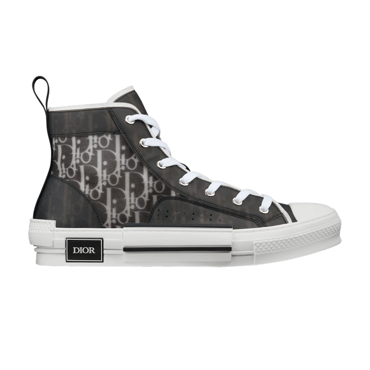

Кроссовки Dior B23 High 'Dior Oblique - Black White', черный