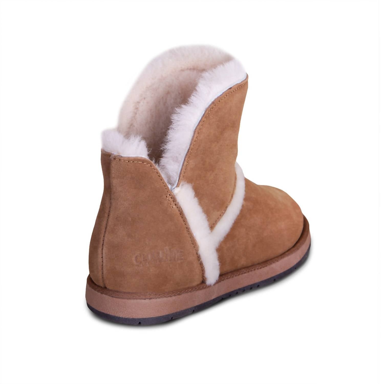 Женские сапоги Mia из овчины каштанового цвета CLOUD NINE, цвет chestnut — фото 3