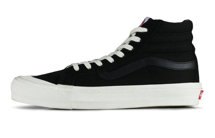 

Кроссовки Vans Style 138 Skateboard Shoes Unisex High-Top Black White