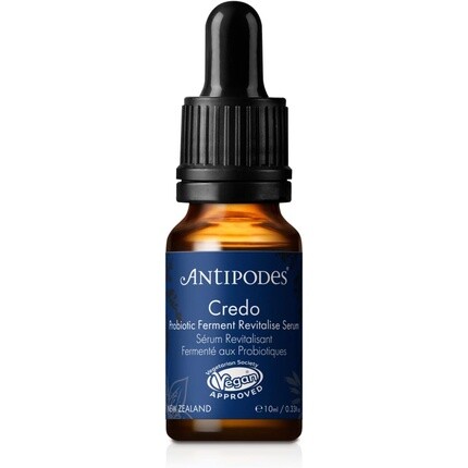

Credo Probiotic Ferment Revitalise Serum Сыворотка против пятен с пробиотиками для здоровой кожи Гиалуроновая кислота 10 мл Antipodes